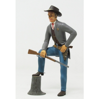 Plastikmodell - ATLANTIS Models Figur 1:8 US Marshal Wyatt Earp Figurenmodellbausatz - AMCP278